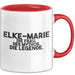 Elke-Marie Tasse Elke-Marie – Die Frau. Der Mythos. Die Legende. Geschenk Rot Trendation