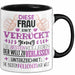 Kollegin Abschied Tasse Geschenk Abschiedsgeschenk Humorvoll Schwarz Trendation