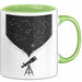 Astronom Tasse Geschenk Lustige Geschenkidee Spruch Für Sternen Gucker Grün Trendation