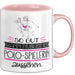 Polo-Spielerin Geschenk Tasse So Gut Kann Nur Eine Polo-Spielerin Aussehen Geschenkidee Geburtstag Weihnachten Lustig Rosa Trendation