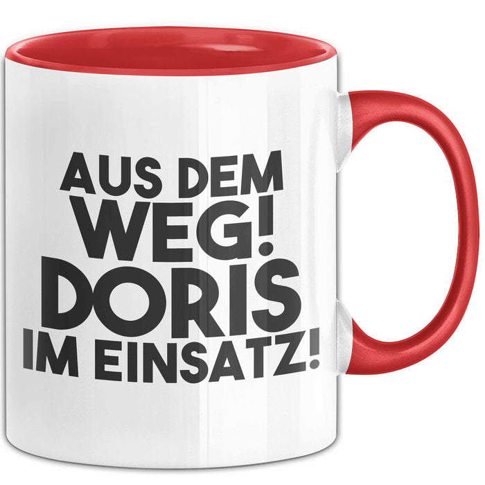 Doris Tasse Aus Dem Weg! Doris Im Einsatz! Geschenk