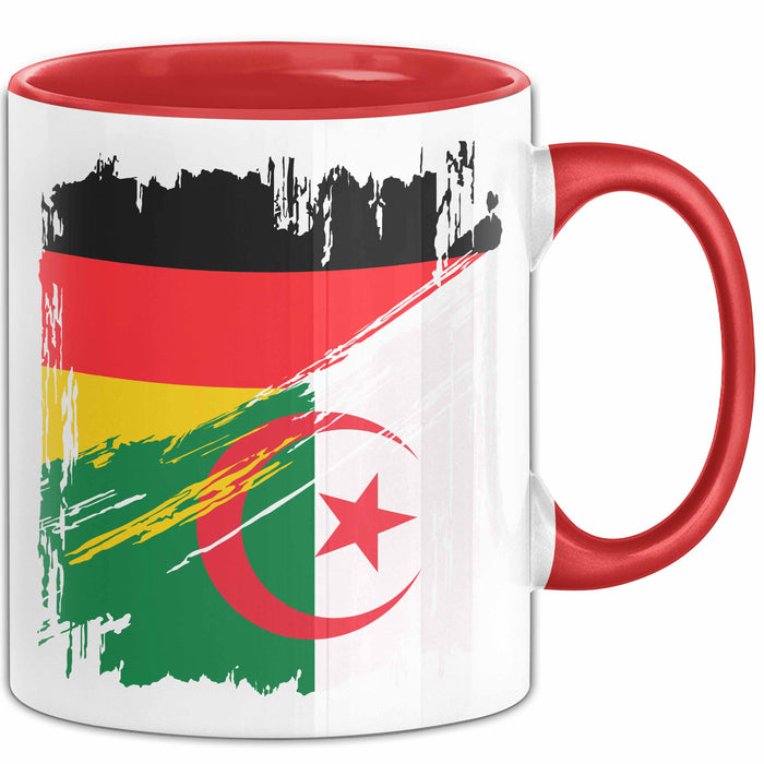 Pakistan Deutschland Flagge Halb Deutscher Halb Pakistaner Fußball Germany 2025 Europa Pakistan Rot Trendation