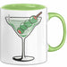 Cocktail Liebhaber Tasse Geschenkidee für Mixologie Fan Grün Trendation