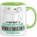 Vogelforscher Geschenk Tasse So Gut Kann Nur Ein Vogelforscher Aussehen Geschenkidee Kaffee-Becher Grün Trendation