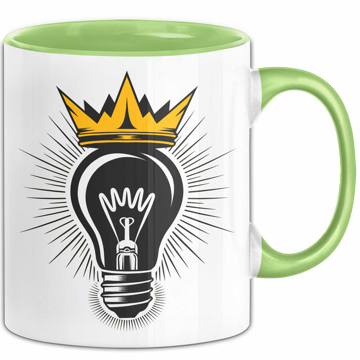 Startup Gründer Tasse Geschenkidee für Unternehmer Fans Grün Trendation