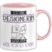 Designerin Tasse Geschenk Ich Bin Designerin Warum Weil Ich Es Kann Geschenkidee Geburtstag Rosa Trendation
