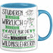 Wildnislehrerin Tasse Lustiges Geschenk Studieren Kann Wirklich Jeder Nur Die Besten Werden Wildnislehrerin Blau Trendation