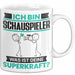 Schauspieler Tasse Geschenk für Schauspieler Geburtstag Lustiger Spruch Kaffee-Becher Was Ist Deine Superkraft Weiß Trendation