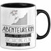 Abenteurerin Weil Es Keinen Schöneren Beruf Gibt Tasse Geschenk für Eine Abenteurerin Lustig Trendation