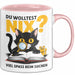 Sarkastische Katze Tasse Geschenk Lustige Geschenkidee Spruch Du Wolltest Nix Viel Spass Beim Suchen Rosa Trendation