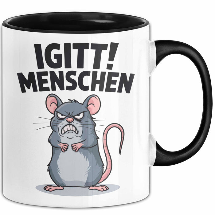 Sarkastisch Sarkasmus Introvertiert Tasse Geschenk Lustige Geschenkidee Spruch Igitt Menschen Trendation