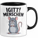 Sarkastisch Sarkasmus Introvertiert Tasse Geschenk Lustige Geschenkidee Spruch Igitt Menschen Trendation