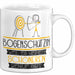 Bogenschützin Weil Es Keinen Schöneren Beruf Gibt Tasse Geschenk für Eine Bogenschützin Lustig Weiß Trendation