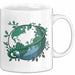 Öko Krieger Tasse Geschenkidee für Grünen Planeten Weiß Trendation