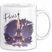 Frankreich Paris Eiffelturm Tasse Geschenk Lustige Geschenkidee Spruch Weiß Trendation