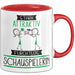 Schauspielerin Tasse Geschenk Becher Stark Attraktiv Furchtlos Schauspielerin Lustige Geschenkidee Rot Trendation