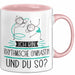 Rhythmische Gymnastin Tasse Geschenk Ich Bin Rhythmische Gymnastin Und Du So Geschenkidee Lustiger Spruch Becher Rosa Trendation
