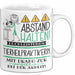 Tierheilpraktikerin Tasse Geschenk Lustig Abstand Halten Hochleistungs-Tierheilpraktikerin Mit Drang Zur Perfektion Bei Der Arbeit Weiß Trendation
