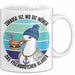 Nordsee Tasse Geschenk Zuhause Ist Wo Die Möwen Das Fischbrötchen Klauen Geschenkidee Sylt Norderney Weiß Trendation