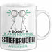 Stiefbruder Geschenk Tasse So Gut Kann Nur Ein Stiefbruder Aussehen Geschenkidee Kaffee-Becher Weiß Trendation