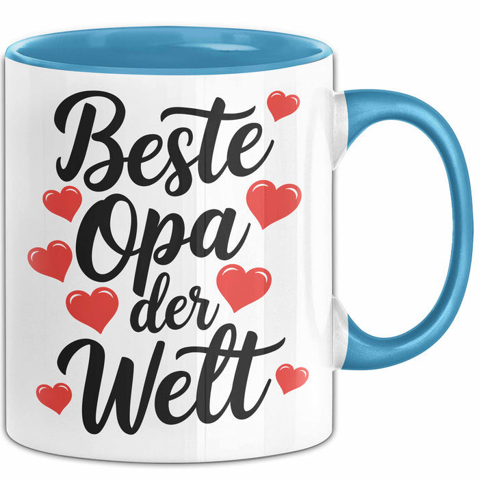 Opa Tasse Geschenk Bester Opa Der Welt Geschenkidee Vatertag Geburtstag