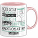 Marathonläuferin Geschenk Becher Tasse Gott Schuf Alle Menschen Gleich Nur Die Besten Durfeten Marathonläuferin Werden Geschenkidee Lustig Rosa Trendation