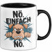Sarkastischer Hund Tasse Geschenkidee Nope Haustierbesitzer Trendation