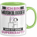 Musikblogger Tasse Geschenk für Musikblogger Geburtstag Lustiger Spruch Kaffee-Becher Was Ist Deine Superkraft Grün Trendation