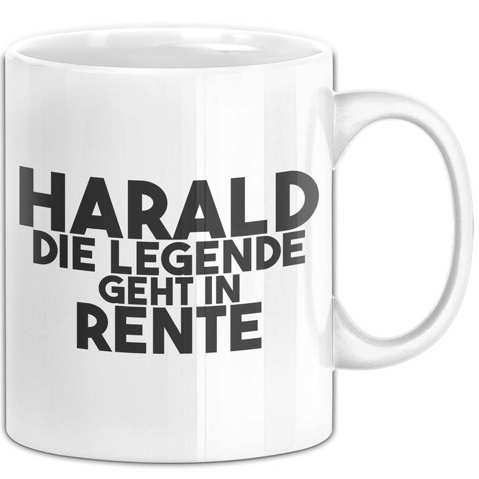 Harald Tasse Harald – Die Legende Geht In Rente Geschenk