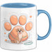 Hundetrainer Tasse Geschenk Lustige Geschenkidee Spruch Für Hunde Coaches Blau Trendation