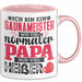 Lustige Tasse Geschenk Saunameister Papa Humorvoller Spruch Rosa Trendation