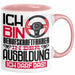 Berufskraftfahrer Ausbildung Tasse Geschenk Ich Bin Berufskraftfahrer In Der Ausbildung Ich Darf Das Geschenkidee Spruch Rosa Trendation