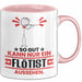 Flötist Geschenk Tasse So Gut Kann Nur Ein Flötist Aussehen Geschenkidee Kaffee-Becher Rosa Trendation