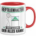 Reptilienhalter Tasse Geschenk für Reptilienhalter Der Mann Der Alles Kann Geschenkidee zum Geburtstag Rot Trendation