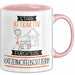 Katzenhotelbesitzerin Tasse Geschenk Becher Stark Attraktiv Furchtlos Katzenhotelbesitzerin Lustige Geschenkidee Rosa Trendation
