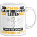 Laufgruppenleiter Tasse Geschenk für Laufgruppenleiter Geburtstag Lustiger Spruch Kaffee-Becher Was Ist Deine Superkraft Weiß Trendation