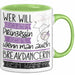 Breakdancerin Tasse Geschenk Spruch Wer Will Schon Prinzessin Sein Wenn Man Auch Breakdancerin Sein Kann Grün Trendation
