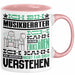 Musikberater Geschenk Tasse Lustige Geschenkdiee für einen Musikberater Geburtstag Ich Bin Musikberater Ich Kann Es Dir Erklären Aber Nicht Für Dich Verstehen Rosa Trendation