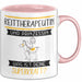 Reittherapeutin Und Prinzessin Tasse Geschenk Für Eine Reittherapeutin Geburtstag Was Ist Deine Superkraft Rosa Trendation