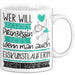 Eiskunstläuferin Tasse Geschenk Spruch Wer Will Schon Prinzessin Sein Wenn Man Auch Eiskunstläuferin Sein Kann Weiß Trendation