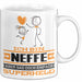 Neffe Geschenk Tasse Ich Bin Neffe Aber Sag Doch Einfach Superheld Lustige Geschenkdiee für Neffe Kaffee-Becher Weiß Trendation