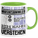 Musiksammler Geschenk Tasse Lustige Geschenkdiee für einen Musiksammler Geburtstag Ich Bin Musiksammler Ich Kann Es Dir Erklären Aber Nicht Für Dich Verstehen Grün Trendation