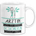 Ärztin Weil Es Keinen Schöneren Beruf Gibt Tasse Geschenk für Eine Ärztin Lustig Weiß Trendation