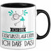 Geschenk für Eiskunstläuferin Tasse Lustige Geschenkidee Geburtstag Ich Bin Eiskunstläuferin Ich Darf Das Trendation