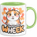 Meerschweinchen Tierliebhaber Tasse Geschenk Lustige Geschenkidee Spruch Wheek Grün Trendation