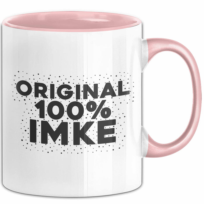 Imke Tasse Original 100% Imke Geschenk Rosa Trendation