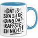 Silke Tasse Geschenk Dat Is So'n Silke Ding Dat Raffste Eh Nicht Geschenkidee Becher mit Name Blau Trendation