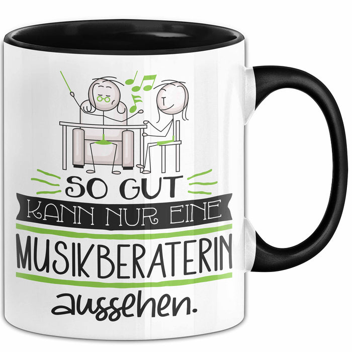 Musikberaterin Geschenk Tasse So Gut Kann Nur Eine Musikberaterin Aussehen Geschenkidee Geburtstag Weihnachten Lustig Trendation