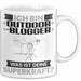 Outdoor-Blogger Tasse Geschenk für Outdoor-Blogger Geburtstag Lustiger Spruch Kaffee-Becher Was Ist Deine Superkraft Weiß Trendation
