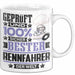 Rennfahrer Geschenk Lustiger Spruch für Rennfahrer Geschenkidee Bester Rennfahrer Der Welt Weiß Trendation